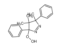 112450-13-2 spectrum, 3,4,4-trimethyl-4,5-dihydro-5-hydroperoxy-3,5-diphenyl-3H-pyrazoles