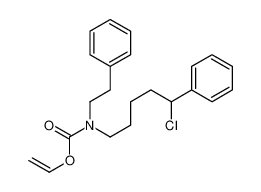 87640-71-9 ethenyl N-(5-chloro-5-phenylpentyl)-N-(2-phenylethyl)carbamate