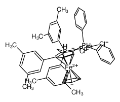 945948-98-1 structure, C47H44Cl2FeP2Pd