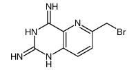 76807-56-2 structure, C8H8BrN5