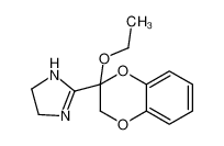 2-(3-ethoxy-2H-1,4-benzodioxin-3-yl)-4,5-dihydro-1H-imidazole 96576-24-8