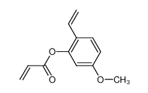 907584-68-3 5-methoxy-2-vinylphenyl acrylate