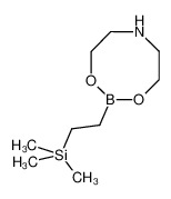 2-(1,3,6,2-dioxazaborocan-2-yl)ethyl-trimethylsilane 501014-43-3