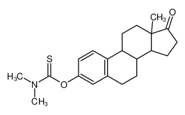 13522-76-4 O-[(13-methyl-17-oxo-7,8,9,11,12,14,15,16-octahydro-6H-cyclopenta[a]phenanthren-3-yl)] N,N-dimethylcarbamothioate