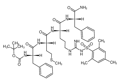 123197-28-4 structure, C43H60N8O8S2