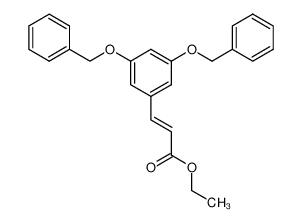 186136-24-3 (Z)-3-(3,5-Bis-benzyloxy-phenyl)-acrylic acid ethyl ester