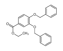 174398-83-5 spectrum, ethyl 3,4-bis(phenylmethoxy)benzoate