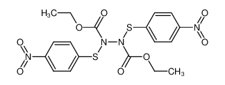 111680-13-8 diethyl 1,2-bis((4-nitrophenyl)thio)hydrazine-1,2-dicarboxylate