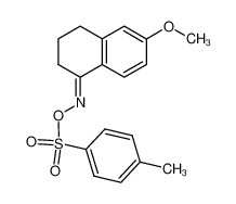 90817-92-8 spectrum, 6-methoxy-1-tetralone oxime O-p-toluenesulfonate