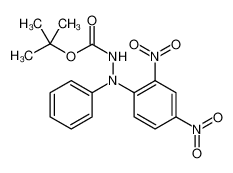 Hydrazinecarboxylic acid, 2-(2,4-dinitrophenyl)-2-phenyl-, 1,1-dimethylethyl ester 916658-78-1