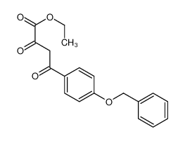 ethyl 2,4-dioxo-4-(4-phenylmethoxyphenyl)butanoate 57696-12-5