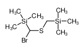 [bromo(trimethylsilyl)methyl]sulfanylmethyl-trimethylsilane