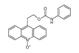 2-(10-oxidoacridin-10-ium-9-yl)ethyl N-phenylcarbamate 56962-79-9