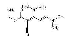 62322-01-4 ethyl 2-cyano-3,5-bis(dimethylamino)penta-2,4-dienoate