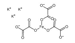 5936-11-8 structure, C6FeK3O12