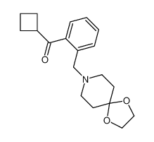 cyclobutyl-[2-(1,4-dioxa-8-azaspiro[4.5]decan-8-ylmethyl)phenyl]methanone 898781-14-1