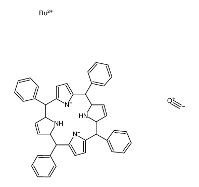 carbon monoxide,ruthenium(2+),5,10,15,20-tetraphenyl-1,4,5,10,11,14,15,20,21,23-decahydroporphyrin-22,24-diide 32073-84-0