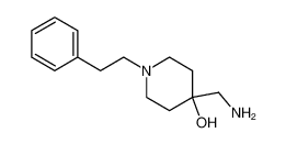 4-(aminomethyl)-1-(2-phenylethyl)piperidin-4-ol 23808-42-6