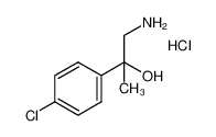 1-amino-2-(4-chlorophenyl)propan-2-ol,hydrochloride 14002-11-0