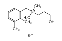 7596-03-4 (2,3-dimethylphenyl)methyl-(3-hydroxypropyl)-dimethylazanium,bromide