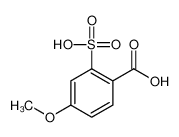 40567-33-7 structure, C8H8O6S