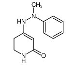 5,6-二氢-4-(2-甲基-2-苯基肼基)-2-1H-吡啶酮