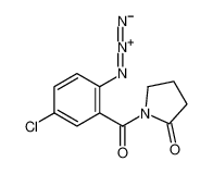 1-(2-azido-5-chlorobenzoyl)pyrrolidin-2-one 797751-37-2