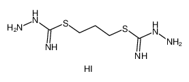 6273-81-0 structure, C5H15IN6S2