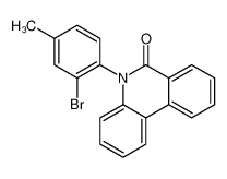 5-(2-bromo-4-methylphenyl)phenanthridin-6-one 88312-88-3