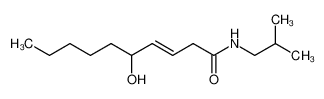 179950-04-0 (E)-5-hydroxy-N-isobutyldec-3-enamide