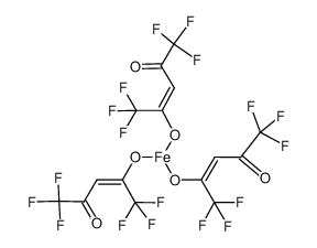 17786-67-3 structure, C15H3F18FeO6