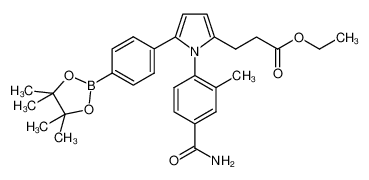 1208318-67-5 structure, C29H35BN2O5