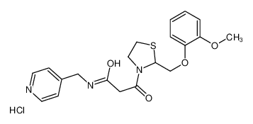 161364-77-8 structure, C20H24ClN3O4S