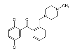 (2,5-dichlorophenyl)-[2-[(4-methylpiperazin-1-yl)methyl]phenyl]methanone 898762-36-2