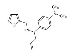 (4-(1-[(呋喃-2-甲基)氨基]-3-丁烯基)苯基)二甲胺