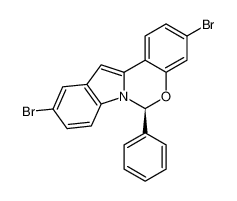 (S)-3,10-dibromo-6-phenyl-6H-benzo[5,6][1,3]oxazino[3,4-a]indole 1392102-38-3