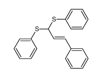 53963-28-3 (E)-1-phenyl-3,3-bis(phenylthio)propene