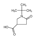 1-叔丁基-5-氧代吡咯烷-3-羧酸