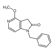 1-Benzyl-4-methoxy-1,3-dihydro-2H-pyrrolo[3,2-c]pyridin-2-one 1082041-28-8