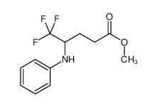 methyl 4-anilino-5,5,5-trifluoropentanoate 914613-28-8