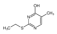 2-乙基硫代-5-甲基-3H-嘧啶-4-酮