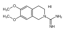 6,7-二甲氧基-3,4-二氢异喹啉-2(1H)-甲脒氢碘酸盐