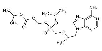 1246812-40-7 structure, C17H28N5O7P