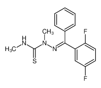 100994-58-9 structure, C16H15F2N3S