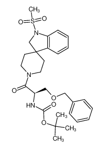 180465-66-1 structure, C28H37N3O6S