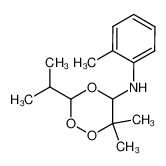 122346-61-6 3-isopropyl-6,6-dimethyl-5-(o-toluidino)-1,2,4-trioxan