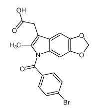 50332-01-9 structure, C19H14BrNO5