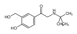 2-(tert-butylamino)-1-[4-hydroxy-3-(hydroxymethyl)phenyl]ethanone 96%