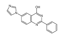 6-(1H-Imidazol-1-yl)-2-phenyl-4(1H)-quinazolinone