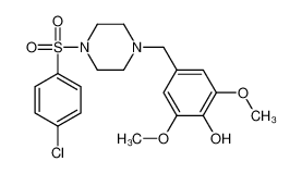 6039-11-8 structure, C19H23ClN2O5S